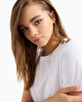 T-Shirt Women White Armani Exchange Camiseta